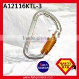 For Rescue Rock Climbing Quicklock Aluminum Carabiner With D Type thumbnail-1