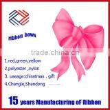 Red Gift Wrapping Satin Ribbon Bow thumbnail-1