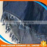 Super Hot Stylish Fashion Denim Long Blouse Designs thumbnail-4
