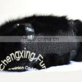 CX-H-27C 2016 Latest Fashionable Desgin Genuine Fox Fur Ladies Hand Bag thumbnail-2