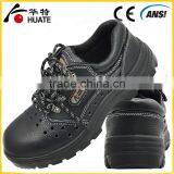 Black Steel Leather Safety Shoe/industry Work Safety Shoe thumbnail-3