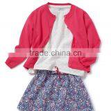 High Quality 100% Cotton Round Neckline Stylish Children Cardigan (BKNB25) thumbnail-2