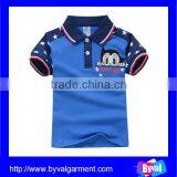 100% Cotton Short Sleeve T-shirt Child Clothes Breathable Kids Polo T Shirt thumbnail-4