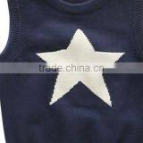 Children Star Jacquard Pattern Korean Cartoon Style Sweater thumbnail-2