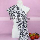 2017 Fashion Spring Cotton Greek Key Scarf Women Petti Scarf thumbnail-1