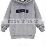 Wholesalep Oversize Woman Sweatshirt With Hood Popular Among Adults CVC(65/35) thumbnail-2