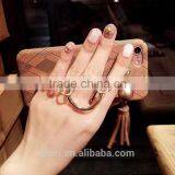 2017 New Fashion Retro Metal Ring Tassel Phone Case Pendant for Apple Iphone 7 7plus 6 6s 6plus Back Cover Case Pu-82 thumbnail-2