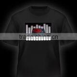 Electronic Guitar Sound Activated Led t Shirt Wholesale thumbnail-6