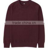Plain Heather Color Crew Neck Pullover Sweatshirt thumbnail-3