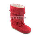 Customized Baby Girls Boys Soft Sole Moccasins Leather Boots thumbnail-1