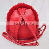 Myfur Customized Dyed Genuine Rex Rabbit Fur Bag Backpack For Teenage thumbnail-5
