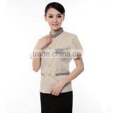 Custom Perfect Fit Chinese Restaurant Nice Design Hotel Housekeeping Uniform in Guangzhou thumbnail-5