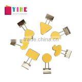 Yellow Special-shaped Binder Clip thumbnail-1