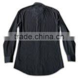 100% Cotton Design China Made Men's Black Ready Made Cotton Shirt thumbnail-5