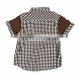 Cotton Cartoon Checked Children Blouse thumbnail-4