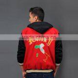Custom Made Men Hoody Football Team Club Baseball Varsity Bomber Letterman College School Bulk Jacket With Hoodies Wholesale thumbnail-2