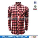 Men Casual Shirts Cotton Fabric Flannel Plaid Men Italian Style Shirts thumbnail-3