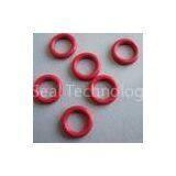 Red Withstand High Temperatures Silicon Rubber O Rings Seals for Semi-conductor Industry thumbnail-1