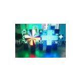 P16 Outdoor Full Color Led Pharmacy Cross Sign 3D With CE&RoHS