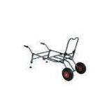 Customized Outdoor 160 x 66 x 66cm Foldable Fishing Tackle Trolley Double Wheels With Handles