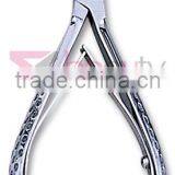 Clipper With Spotted Handle Box Lock Double Spring /Professional Nail Nipper/Stainless Steel Nail Nippers