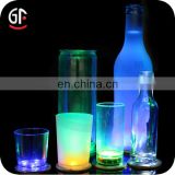 Wholesale Party Item Glow In The Dark Led Bottle Sticker Coaster