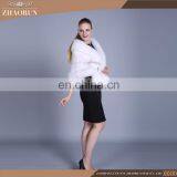 Hot-selling Fur Coat Cape Genuine Fur White Mink Fur Shawl thumbnail-3