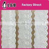 2017 Lace Embroidered Border Trims T/C Lace thumbnail-1