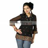 Women Ethnic Cotton Blouses and Dresses thumbnail-4