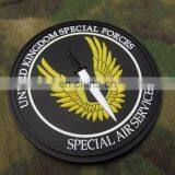 No Mold Cost Any Color Tactical Morale USA American Flag Soft Rubber Custom PVC Patch