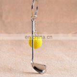 Custom Sport Key Holder Golf Keyring Metal 3d Mini Golf Ball Keychain for Golf Club Professional Game Gifts thumbnail-3