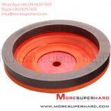 Glass Resin Grinding Wheel is Used in Straight Edge Machine and Chamfering Machine Alisa@moresuperhard.com thumbnail-2
