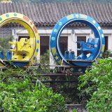 Amusement Park Item Track Train Rides Popular Sky Bike thumbnail-2