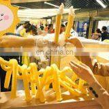 Ice Cream Bulking Machine/corn Puffing Machine Horrow Tube Pop Corn Puffed Ice Cream Machine thumbnail-5