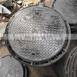 Hot Sale EN124 D400 Heavy Duty Cast Iron Spain Manhole Cover thumbnail-4