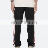 DiZNEW Navy Blue Black Orange Tearaway Track Pants For Men thumbnail-5