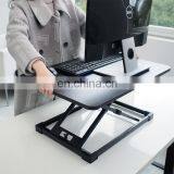 High Stability Adjustable Lifting and Lowering Stand Up Computer Table thumbnail-3
