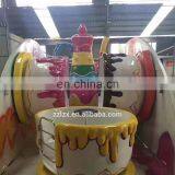 Outdoor Rotating Large Turntable Entertainment Children Coffee Cup Amusement Park Equipment thumbnail-5