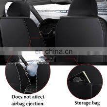 Front Car Seat Cover Cushion Protector Luxury PU Leather Non-Slip Mat Waterproof For Lada VESTA For Ford Focus For BMW/HYUNDAI thumbnail-4