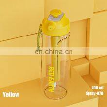 Gint 700ML In Stock Wholesale Cheap Plastic Tritan Material Spray Water Bottle for Outdoor