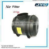 Air filter element WG9725190200 for Truck engine