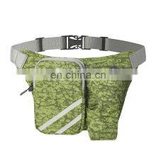 Wholesale Nylon Premium Green Unisex Best Custom Logo Luxury Sport Waist Running Belt thumbnail-2