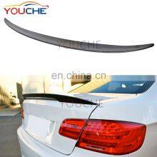 Performance Style Carbon Fiber Rear Spoiler for BMW 3 Series E92 M3 2-door Coupe 2006-2013 Trunk Lip thumbnail-1