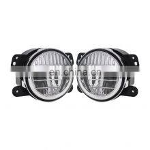 J343 Smiley Fog Lamp 4inch Headlight FOR JEEP FOR Wrangler JK 2007-2017 LANTSUN thumbnail-2