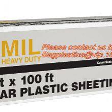 Construction Builder Film Waterproof Dampproof Clear / Black Plastic Poly Film Rolls PVC EPDM PONDS LINER Geomembrane thumbnail-5