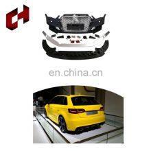CH Custom Facelift Rear Bumpers Engine Cover Hood Spoiler Rear Lamp Car Auto Body Spare Parts For Audi A3 2014-2016 To Rs3 thumbnail-1