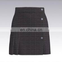 MANUFACTURER SUPPLY LINEN BLENDING YARN DYED FABRIC HIGH QUALITY CHECK thumbnail-5