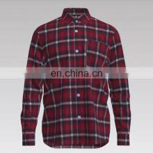 Popular 100% Cotton Yarn Dyed Flannel Check Design thumbnail-2