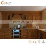 New classical solid wood cabinet kitchen - modular kitche cabinet -kitchen design