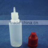 e Liquid Ecigarette Safty and Child Resistance Cap Drop Bottle 15ml PE/PET Material thumbnail-2